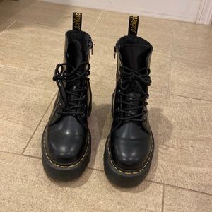 Dr. martens platform boots